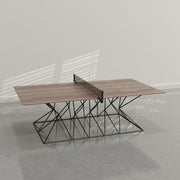 District Mills Hourglass Ping Pong Table