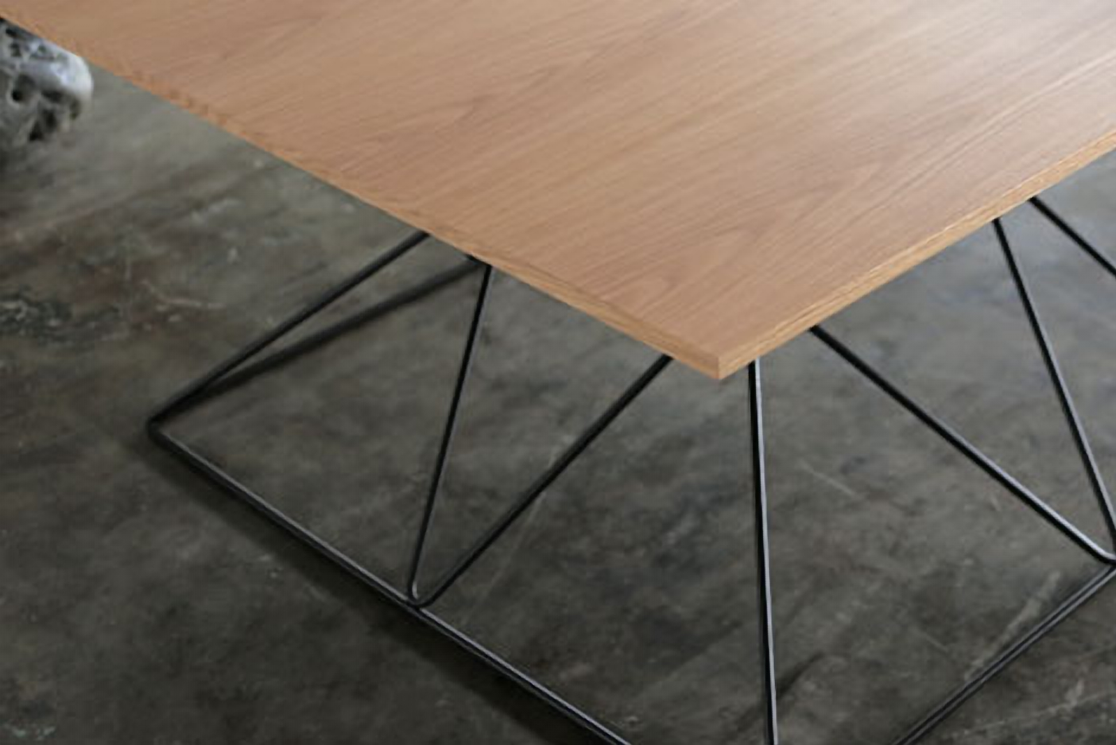 District Mills Hourglass Ping Pong Table