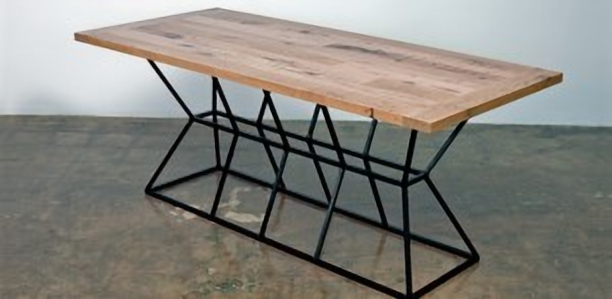 District Mills Hourglass Table