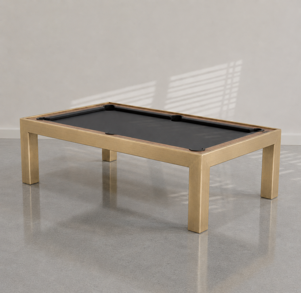 District Mills Steel Parsons Pool Table