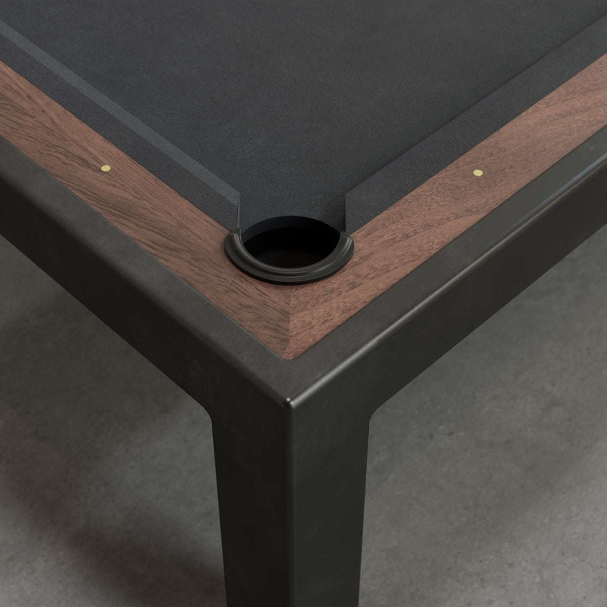 District Mills Steel Parsons Pool Table