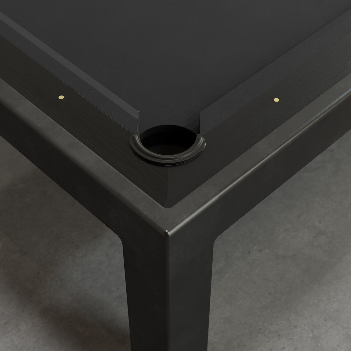 District Mills Steel Parsons Pool Table