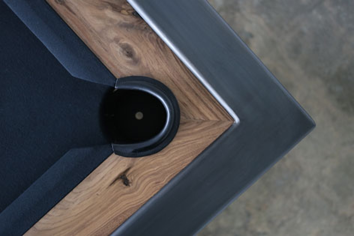 District Mills Steel Parsons Pool Table