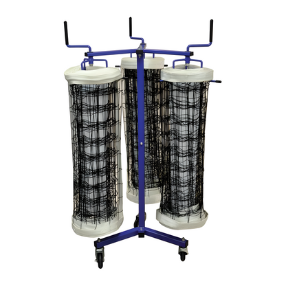 Jaypro Volleyball Net Storage Rack – Net Keeper – Triple Net | Organized Storage for Up to 3 Nets (VNK33)