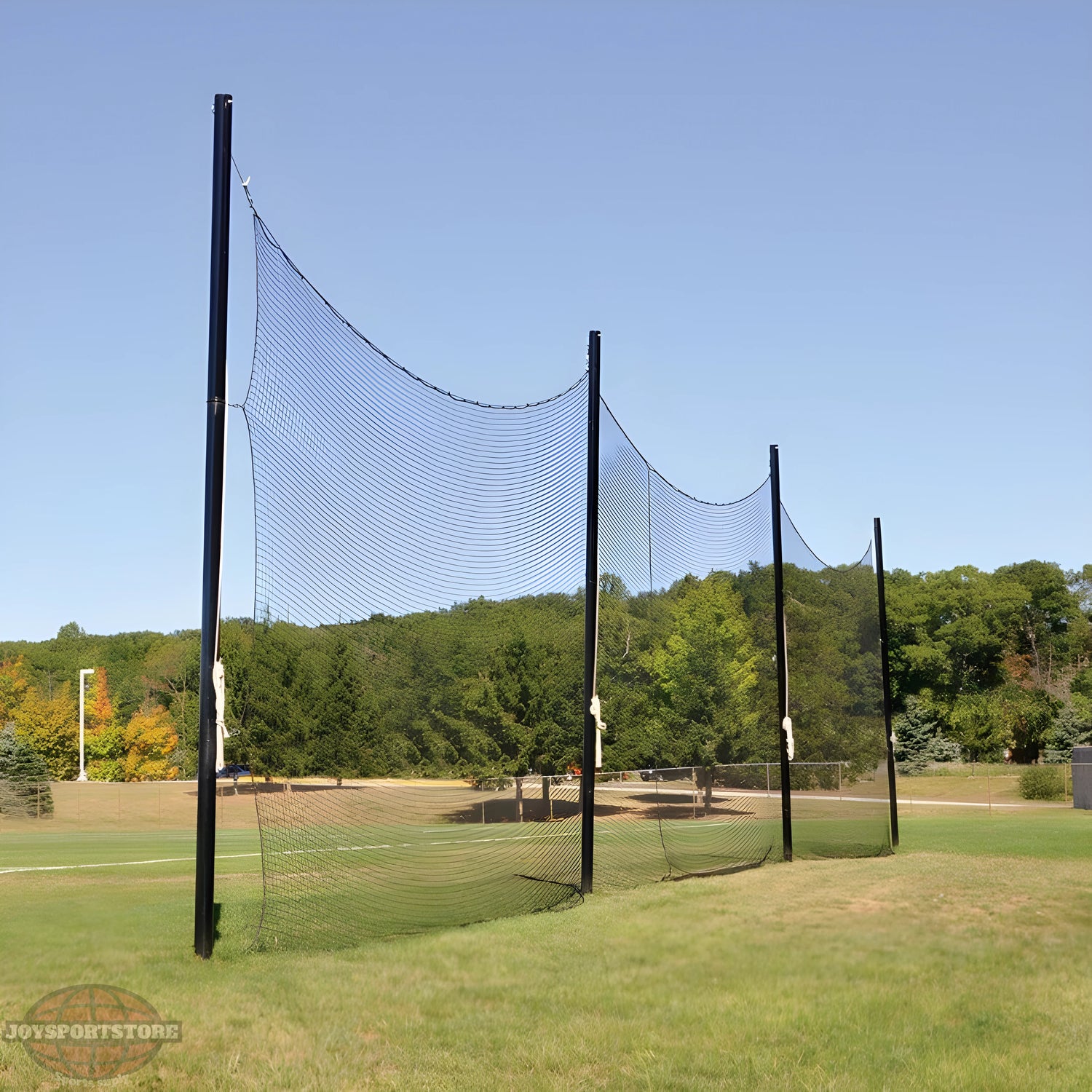 Jaypro FieldPro Multi-Sport Net System (65 ft.) | All-in-One Barrier & Divider for Fields and Courts (FNMB‑65) - JoySportStore