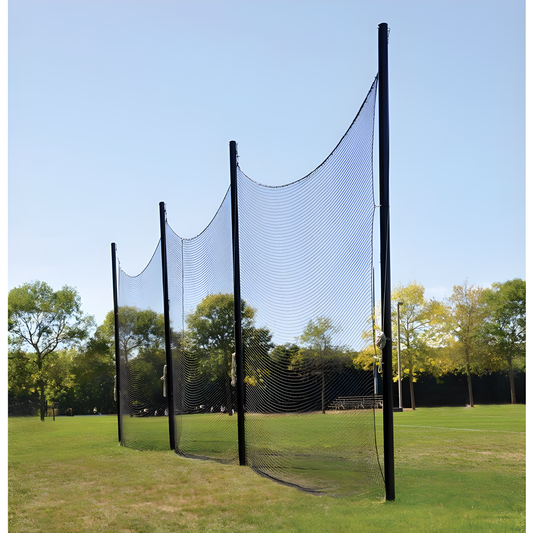 Jaypro FieldPro Multi-Sport Net System (65 ft.) | All-in-One Barrier & Divider for Fields and Courts (FNMB‑65)