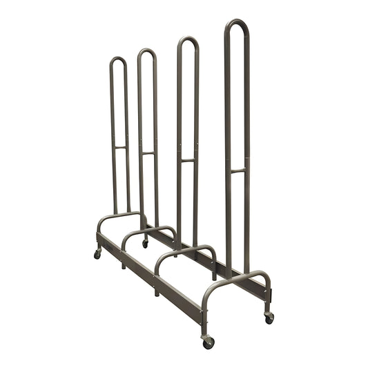 Jaypro StackMaster Shoulder Pad Deluxe Rack – 80 Pad Capacity | Heavy-Duty, Mobile Storage for Athletic Equipment (SP4)