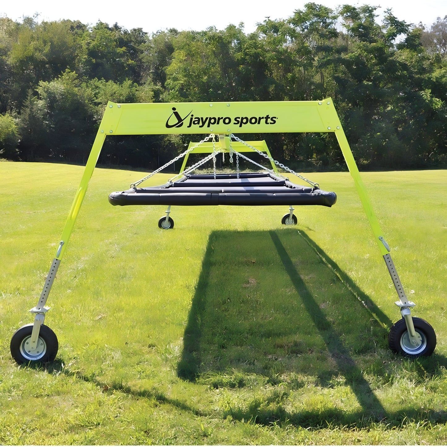 Jaypro Lowdown Football Linemen Chute – 6' x 20' | Durable Steel Frame for Pad-Level Training (FBLC-20)