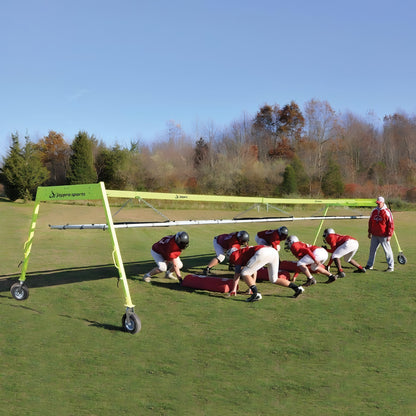Jaypro Lowdown Football Linemen Chute – 6' x 20' | Durable Steel Frame for Pad-Level Training (FBLC-20)
