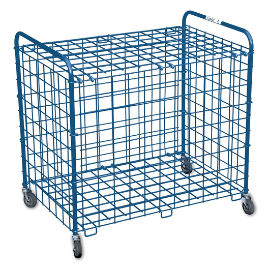 Jaypro ToteMaster Ball Cart – 25-Ball Capacity – Royal Blue (TE-2)