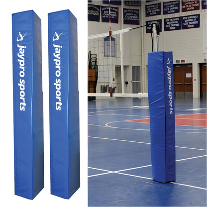 Jaypro Volleyball Upright Protector Pad for Competition Play | Durable, High-Impact Post Padding (PVB-60PRB)