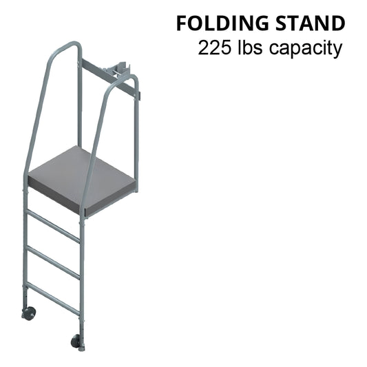 Jaypro Adjustable Volleyball Referee Stand | 225 Lb. Capacity, Game-Ready Stability & Comfort (VRS-3000)