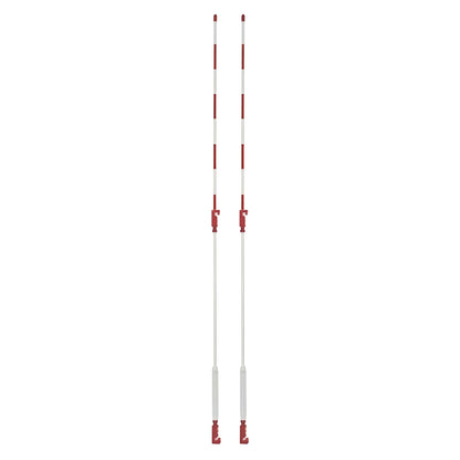 Jaypro FeatherLite Volleyball System (3" Floor Sleeve) | Lightweight, Competitive Volleyball Upright Set (PVB‑4500)