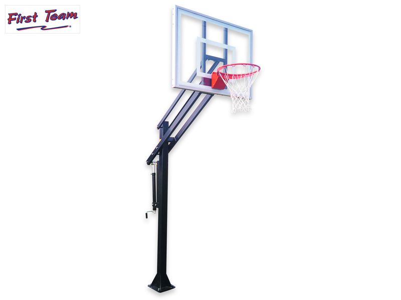 First Team Attack Ultra In Ground Adjustable Basketball Goal First Team