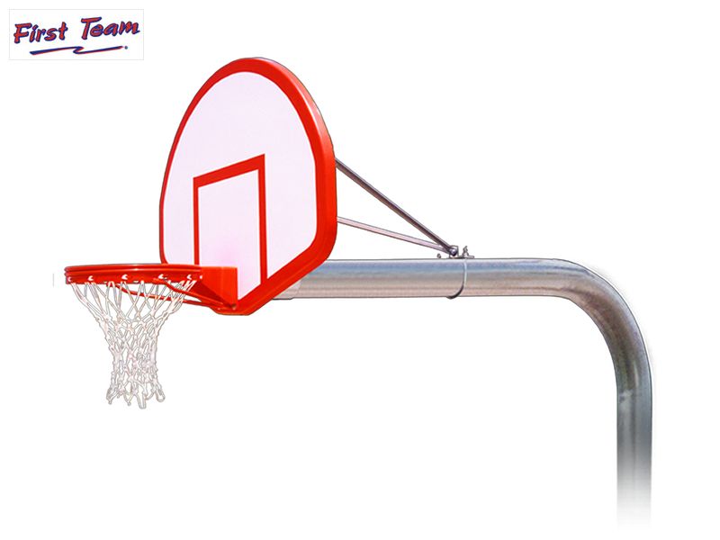 First Team Brute Flight Fixed Height Basketball Goal First Team