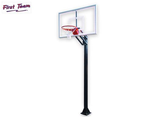 First Team Champ Select BP In Ground Adjustable Basketball Goal First Team