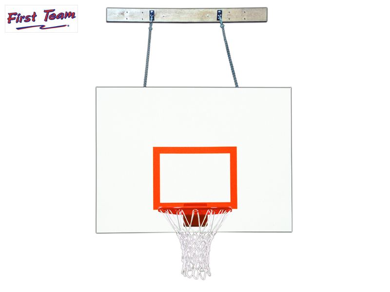 First Team SuperMount68 Aggressor Wall Mount Basketball Goal First Team