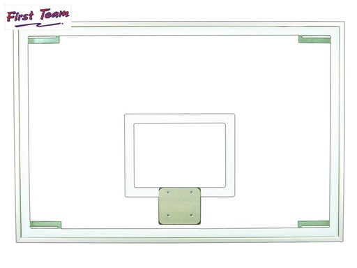 First Team FT236 Competition Glass Basketball Backboard First Team