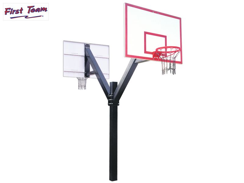 First Team Legend Dynasty Dual Fixed Height Basketball Goal First Team
