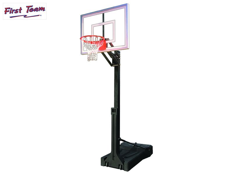 First Team OmniChamp Turbo Portable Basketball Goal First Team
