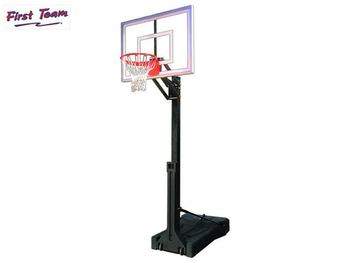 First Team OmniChamp Turbo Portable Basketball Goal First Team