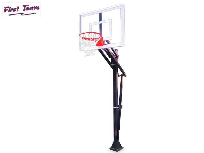 First Team Slam III BP In Ground Adjustable Basketball Goal First Team