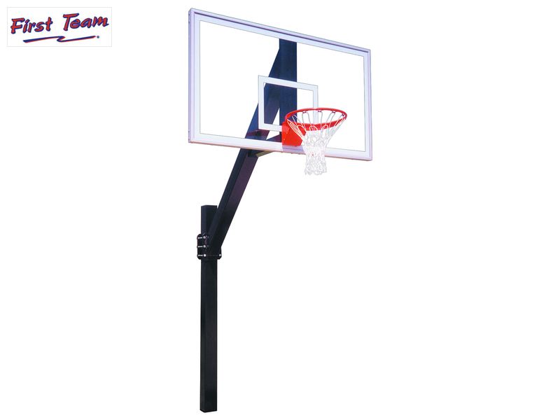 First Team Legend Arena Fixed Height Basketball Goal First Team