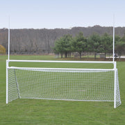 Jaypro Goals - Soccer/Football (with Standard Backstays) - Deluxe, Official Size (8 ft. H x 24 ft. W x 4 ft. B x 10 ft. D) Jaypro
