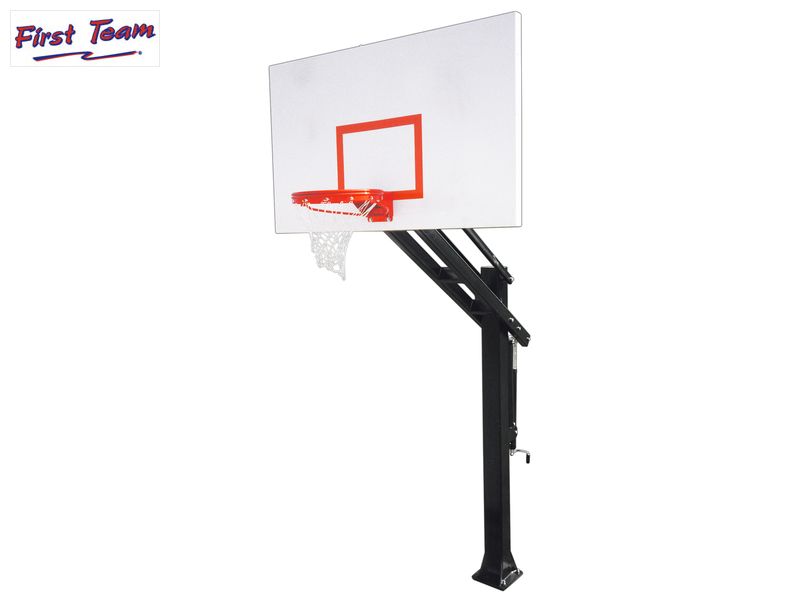 First Team Titan Excel In Ground Adjustable Basketball Goal First Team