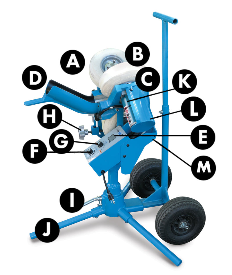 JUGS mini3 Softball Pitching Machine JUGS Sports