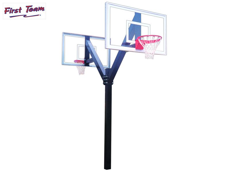 First Team Legend Jr. Select Dual Fixed Height Basketball Goal First Team