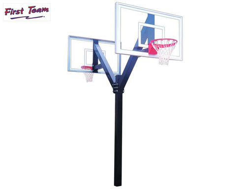 First Team Legend Jr. Select Dual Fixed Height Basketball Goal First Team