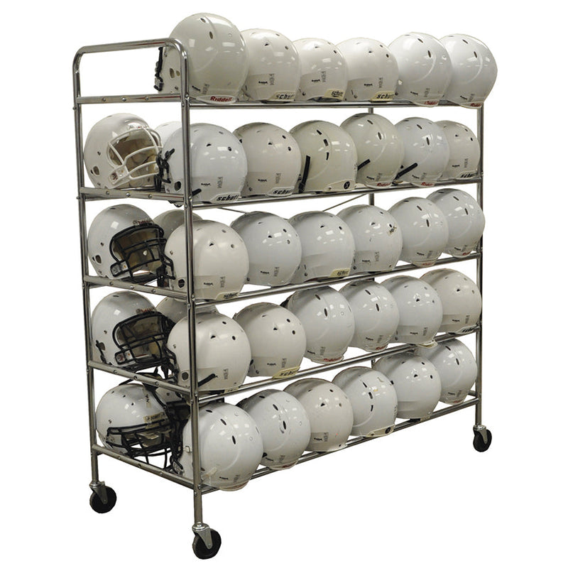 Jaypro Helmet Rack - 60 Helmet Capacity - Deluxe - StackMaster Jaypro