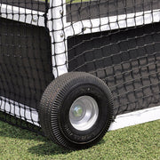 Jaypro Field Hockey Goal Package (2 in. x 2 in. Square Aluminum with Bottom Boards) - Official  (7 ft.H x 12 ft.W x 4 ft.D) - NFHS, NCAA, FIH Compliant Jaypro