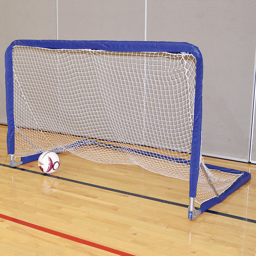 Jaypro Folding Multi-Purpose Goal (4 ft.H x 6 ft.W) (1- Red, 1-Blue) Jaypro