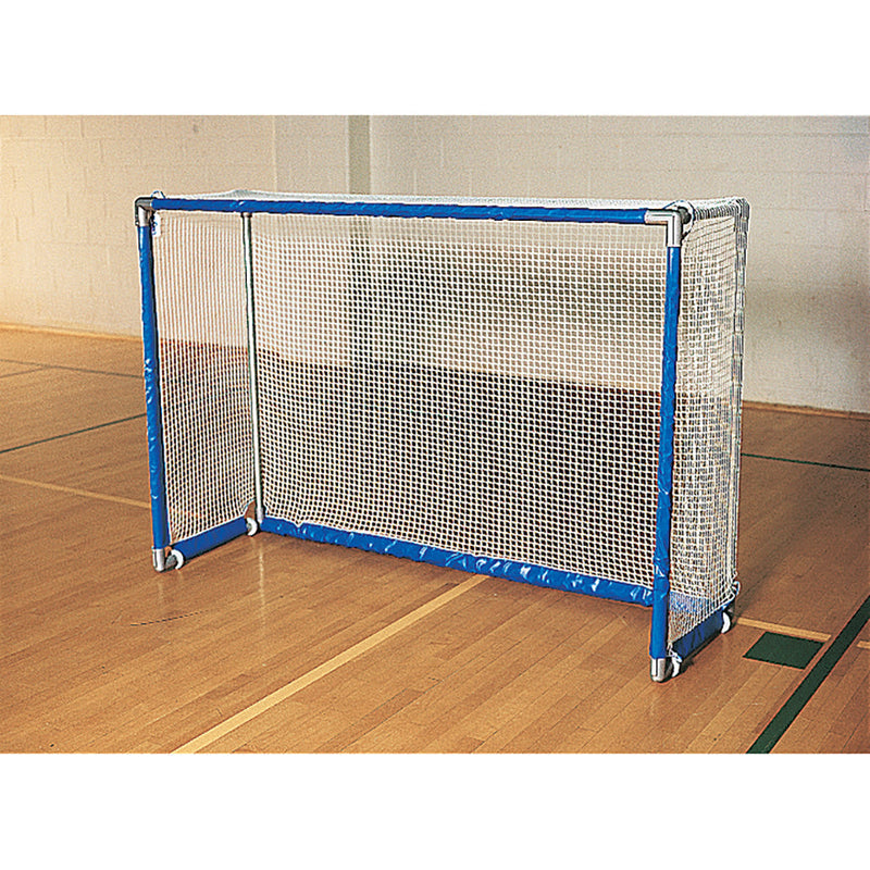 Jaypro Floor Hockey Goals - Deluxe (4 ft.H x 6 ft.W x 20 in.D) (1- Red, 1-Blue) Jaypro