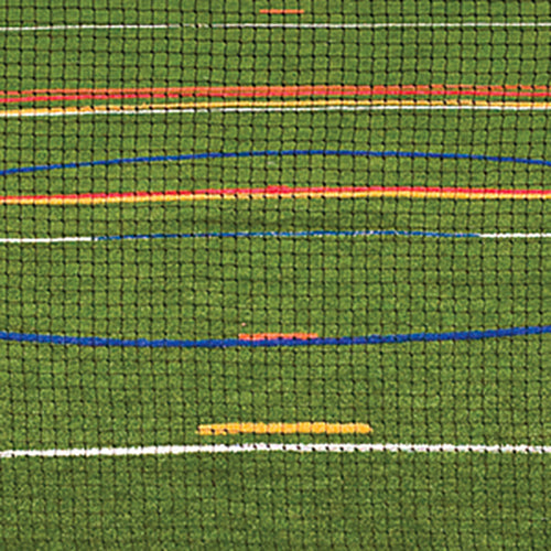Jaypro Field Hockey Goal Replacement Nets (1-1/2 in. 2.5mm Poly Mesh) - Field Hockey Goal - Official (7 ft.H x 12 ft.W x 4 ft.D) (Black) Jaypro