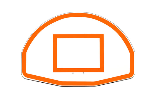 First Team FT270 basketball hoop backboard with orange outline and square target area