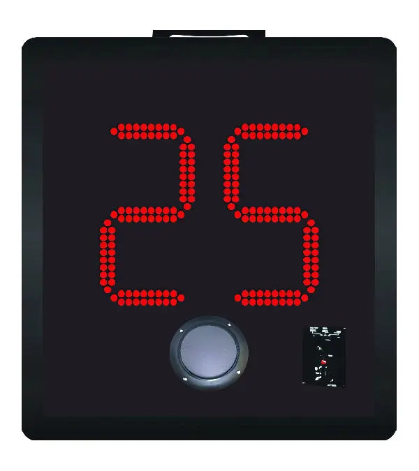 First Team FT800SCW Wireless basketball shot clock with large red LED display and built-in speaker