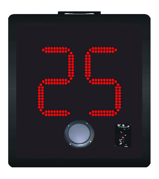 First Team FT800SCW Wireless basketball shot clock with large red LED display and built-in speaker
