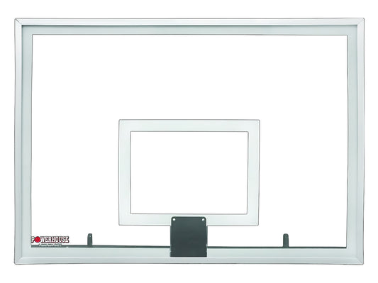 FIRST TEAM First Team PH4260 Glass basketball hoop backboard with clear glass and metal frame