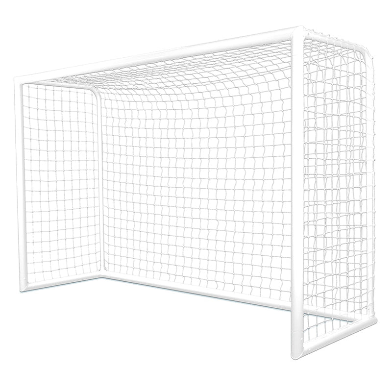 Jaypro Futsal Goal - Deluxe, Official Size (6 ft. 7 in.H x 9 ft. 10 in.W x 3 ft.3 in.D - 4 in. Sq. Net) (2m x 3m) Jaypro