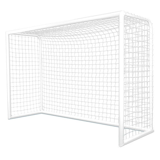 Jaypro Futsal Goal - Deluxe, Official Size (6 ft. 7 in.H x 9 ft. 10 in.W x 3 ft.3 in.D - 4 in. Sq. Net) (2m x 3m) Jaypro