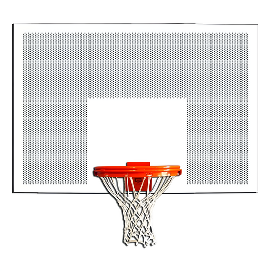 Gared 42” x 60” Wind Resistant Unmarked Steel Basketball Backboard 1260PS
