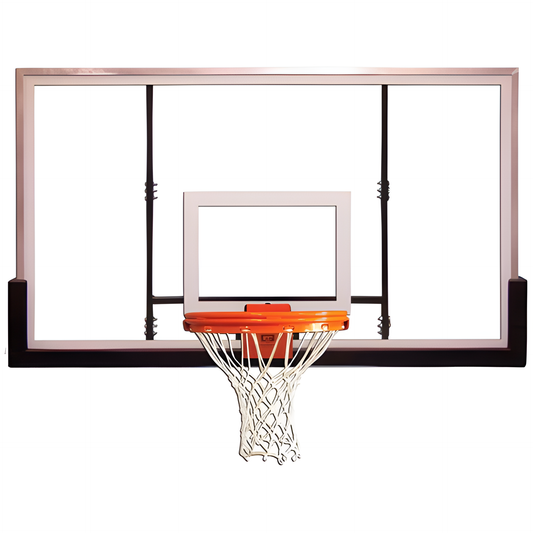 Gared Basketball Backboard with Rim and Net Combo