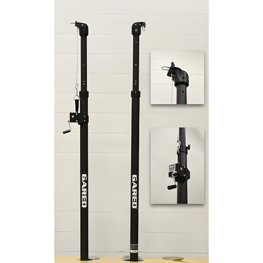 Gared Carbon Flare 3” Telescopic One-Court Volleyball System 5300