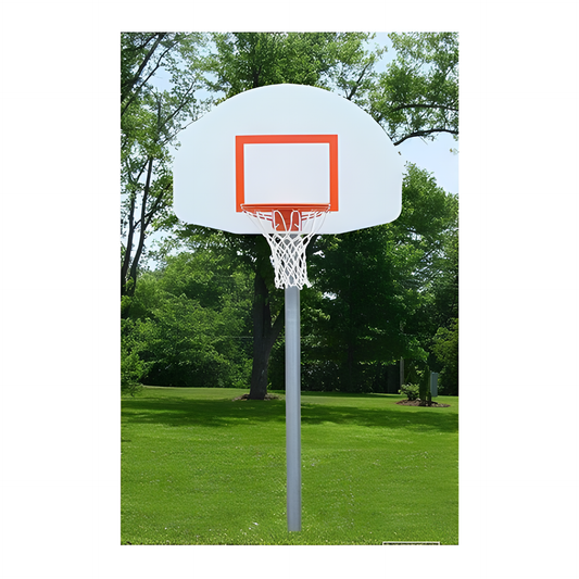Gared Economy 3-1/2" O.D. Straight Post Basketball Package PK3511
