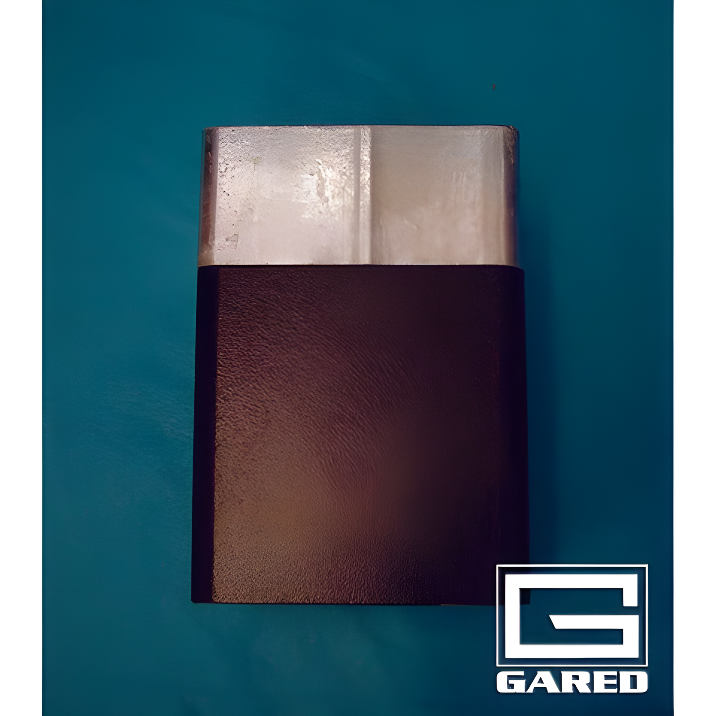 Gared branded component part for an Outdoor Basketball Hoop on blue background