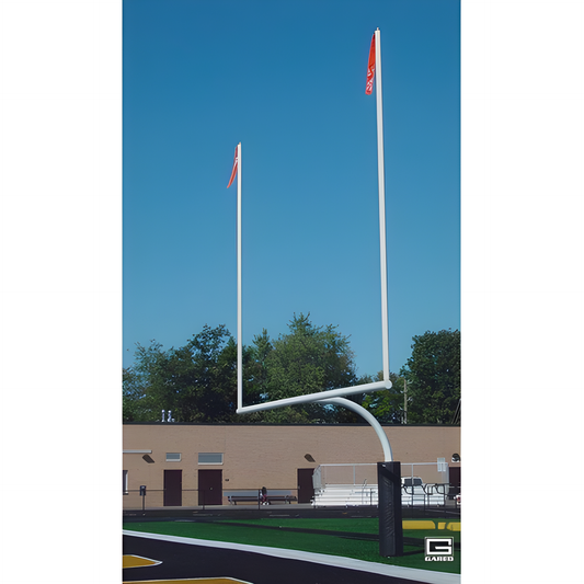 Gared Redzone High School 5-9/16" O.D. Football Goalposts (Pair)