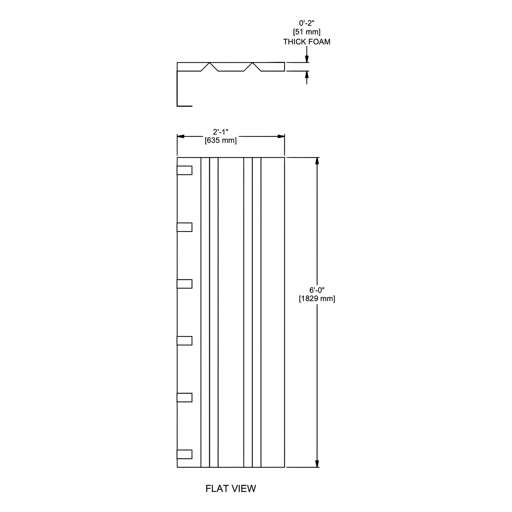 Gared Sports Fitted Post Pad for Square Posts PPSQF - JoySportStore